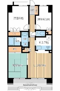 モアステージ赤羽【7階】の間取り