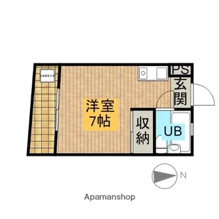 東京都北区浮間4丁目【マンション】の間取り