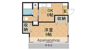 矢口ハイツ【1階】の間取り