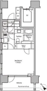 カスタリア大塚【11階】の間取り