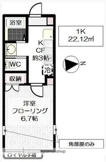 クリスタル青井Ⅰ【1階】の間取り