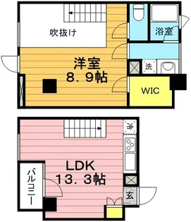 プライムアーバン浮間公園【6階】の間取り