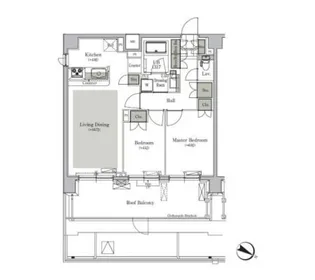 パークキューブ西ヶ原ステージ【3階】の間取り