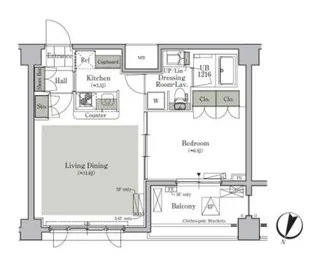 パークキューブ西ヶ原ステージ【2階】の間取り
