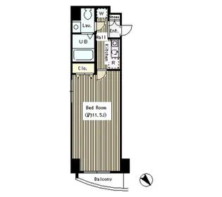 エスペラル池袋【2階】の間取り