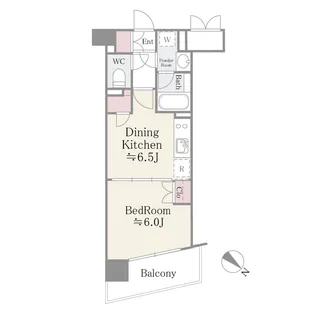 ステラメゾン茗荷谷【10階】の間取り