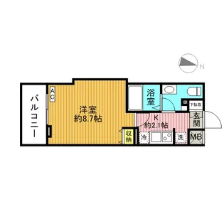 カーサラスク目白台【1階】の間取り