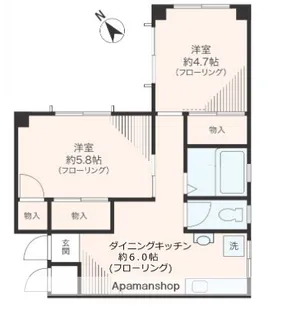 小石川ヒルズ【3階】の間取り