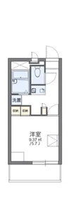 レオパレスル・レーヴ【1階】の間取り