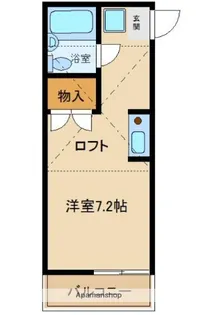 ハイツエミール【1階】の間取り