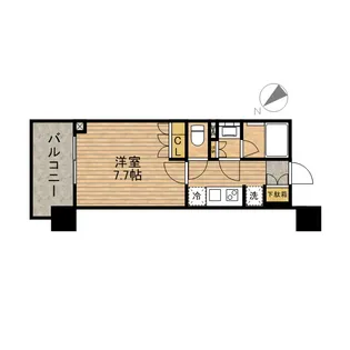 ルフォンプログレ滝野川【12階】の間取り