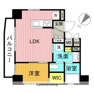 リヴァプール東池袋【2階】の間取り