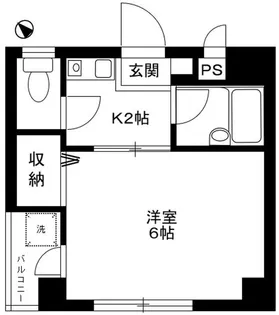 イーストフローラ東長崎【4階】の間取り