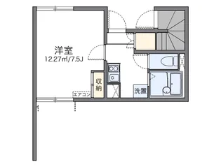 レオネクストココグランデ十条【1階】の間取り