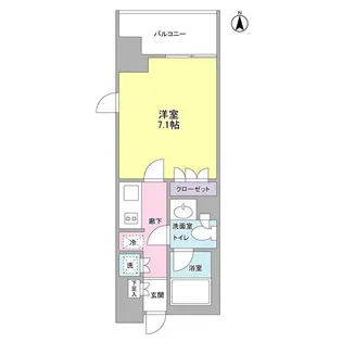 CERESIA COURT ASUKAYAMA【1階】の間取り