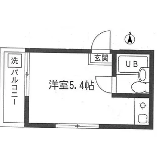 シャンテ十条仲原【2階】の間取り