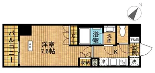 DIPS十条仲原WEST【10階】の間取り