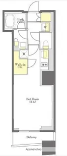 プライムメゾン大塚【19階】の間取り