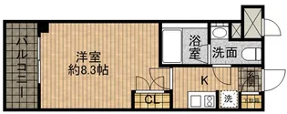 レジディア板橋【4階】の間取り