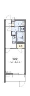クレイノグランシーダ【1階】の間取り