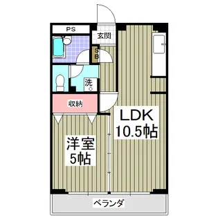 サリジェ志村公園【2階】の間取り