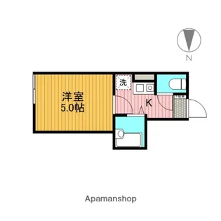 レクラン五反野【3階】の間取り