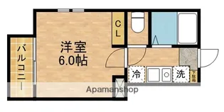 GLANZ赤羽WEST【3階】の間取り