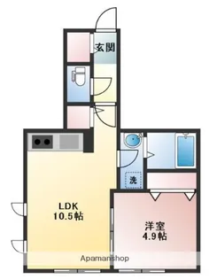 OZ吉祥寺【1階】の間取り