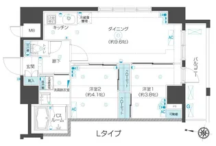 フェニックス椎名町駅前【11階】の間取り
