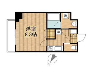スパシエトラッド赤羽【7階】の間取り