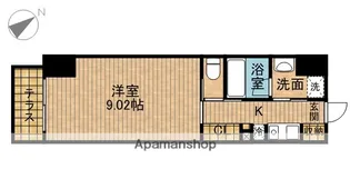 東京都北区王子本町2丁目【マンション】の間取り