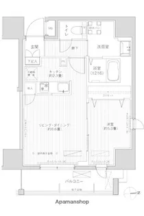 東京都北区赤羽1丁目【マンション】の間取り