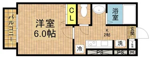 東京都北区赤羽北1丁目【アパート】の間取り