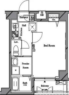 ARTESSIMO LINK FIORE【4階】の間取り