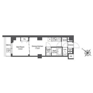 コンフォリア志村坂上【2階】の間取り