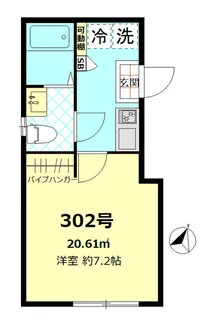 IーSQUARE【3階】の間取り