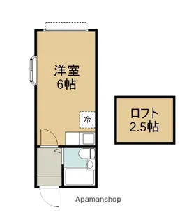 プラザドゥカルディニア【2階】の間取り
