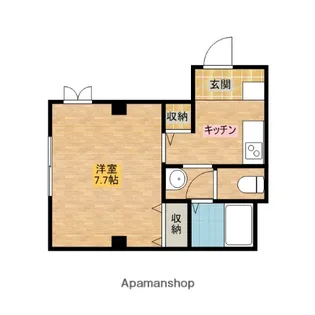 東京都北区十条仲原1丁目【マンション】の間取り