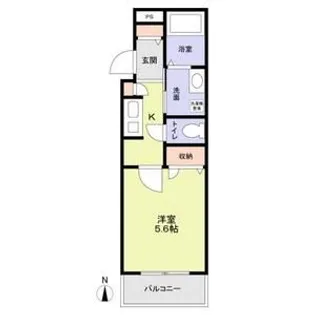 メゾン・ボヌール【2階】の間取り