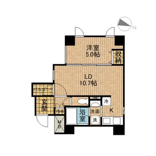 レジディア文京千石【10階】の間取り