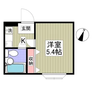 ザ・ウェーブ西ヶ丘【1階】の間取り