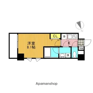 LEXE綾瀬【6階】の間取り