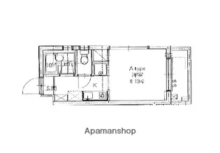 アヴェール赤羽【1階】の間取り