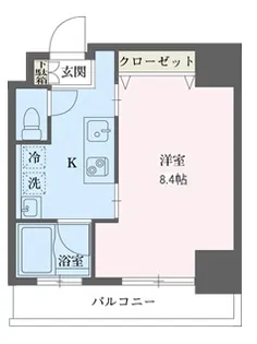 リーフコンフォート赤羽【5階】の間取り