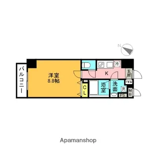 GRAN REST文京茗荷谷【3階】の間取り