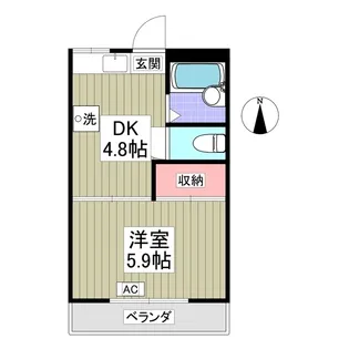 メゾン88【3階】の間取り