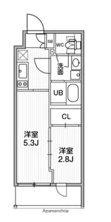 SYFORME東池袋【1階】の間取り