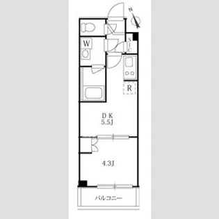 ハーモニーレジデンス板橋シティサイト【3階】の間取り