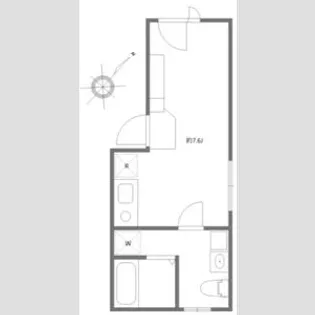 コルク本駒込【1階】の間取り