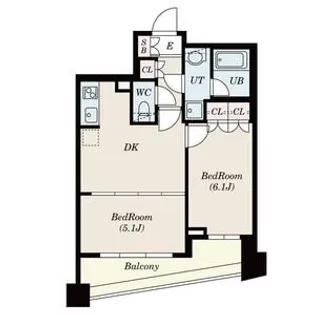 SーFORT中板橋【8階】の間取り